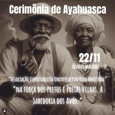 "Na força dos pretos e pretas velhas, a sabedoria dos avós."